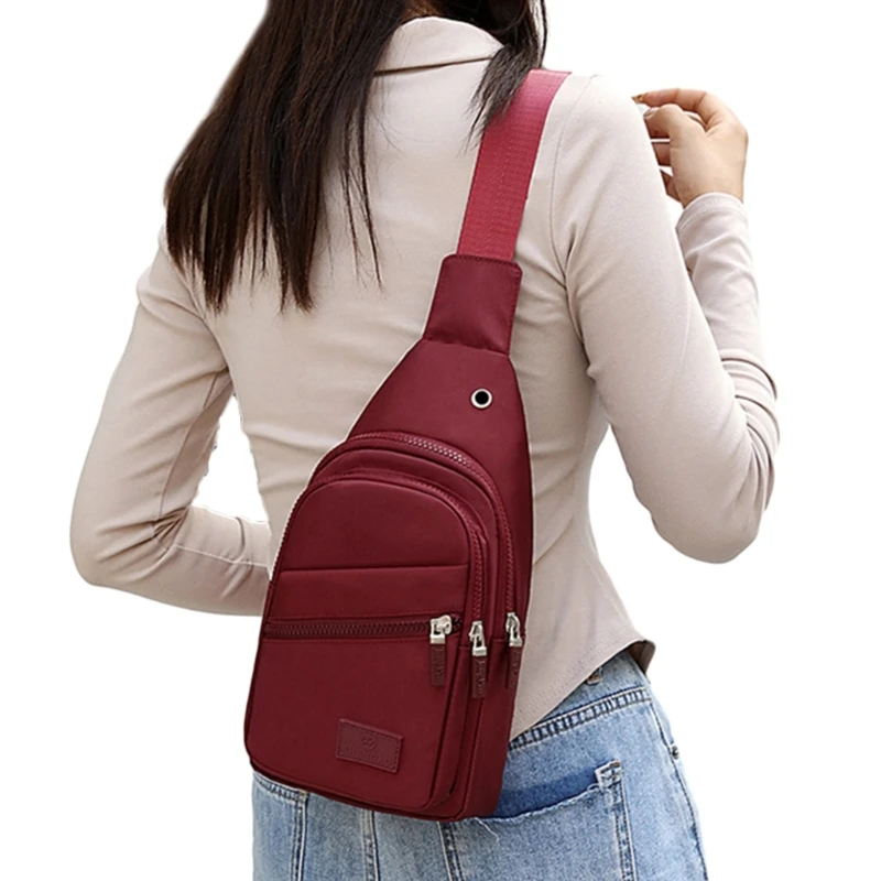 Casual Crossbody Bag Lightweight Shoulder Bag for Travel Sports and Everyday Use Perfect for Men and Women