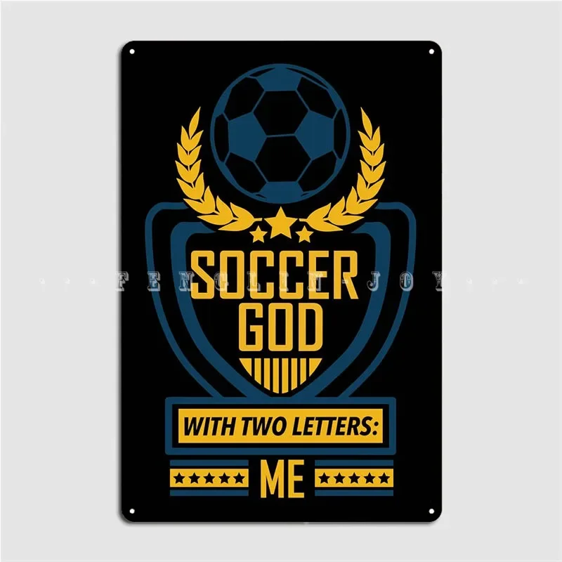 Soccer Player Team Coaches Metal Sign Vintage Wall Pub Wall Plaque Club Bar Tin Sign Posters
