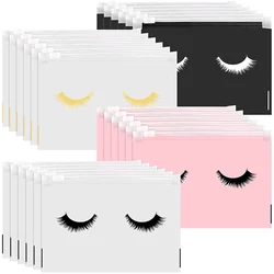 20pcs Wimpern Nachsorge Taschen wieder verwendbare eva Kunststoff Make-up Taschen Kultur beutel Reise Lagerung Make-up Beutel kosmetische Wimpern liefert