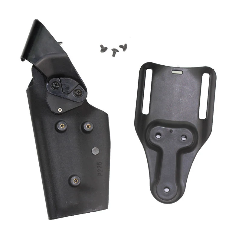 Tactical Hunting Gun Belt Holster Quick Release Holster For P226 220 228 229 Pistol Right Hand Gun Case