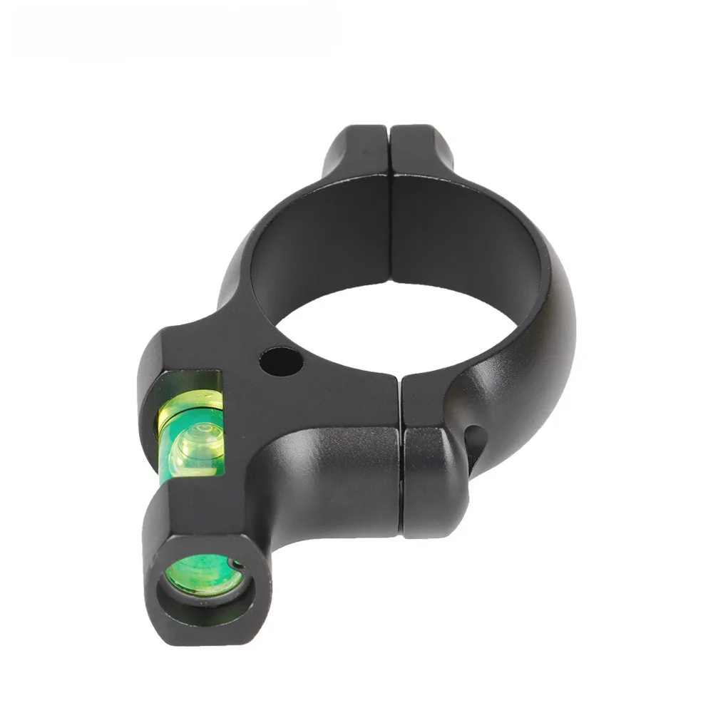 MAGORUI Tactical Riflescope Universal Aluminum Alloy Spirit Bubble Level Balance for 25.4/30mm Ring Hunting Rifle Scope Adapter - Image 2