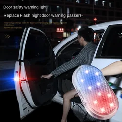 Car Door Warning Light Anti-Collision Led Flash Anti-Shunt Taillight Safety Wireless Car Door Sensor Change Decoration