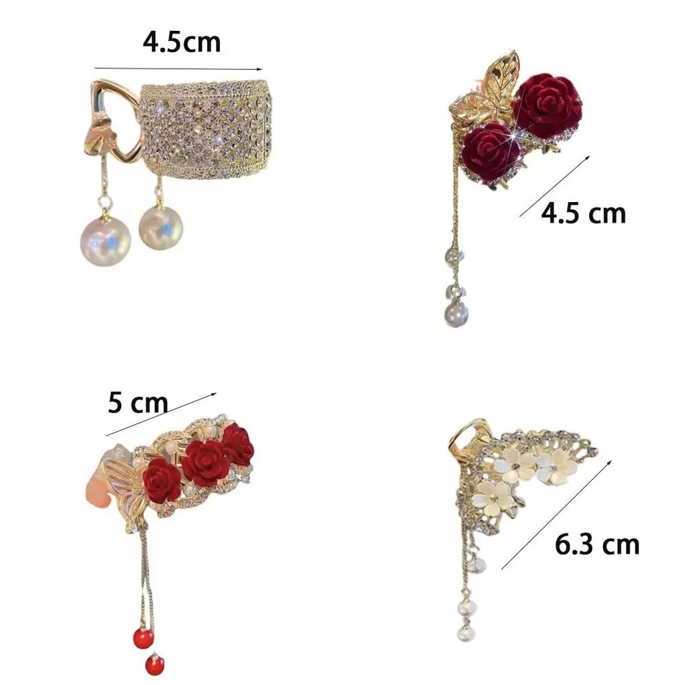 Long Tassel Hairpin Exquisite Anti-Collapse Korean Style Side Clip Hair Accessories Headdress Grab Clip Braided Hair