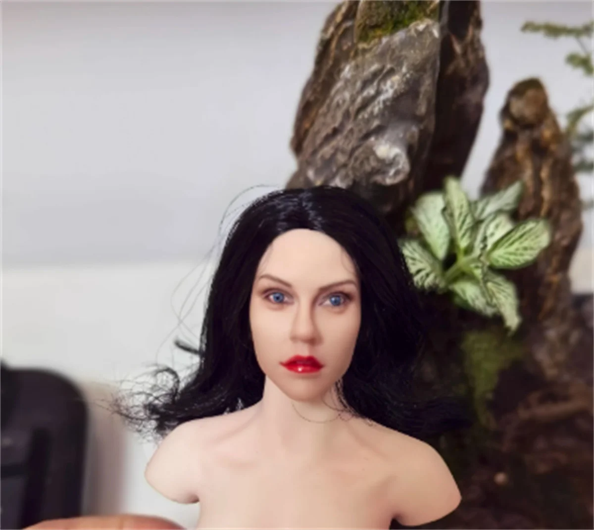 

1:6 Scale pale Scarlett Johansson Female Head Sculpt F 12" figure toy Beauty fit 12''TBl Action Figure