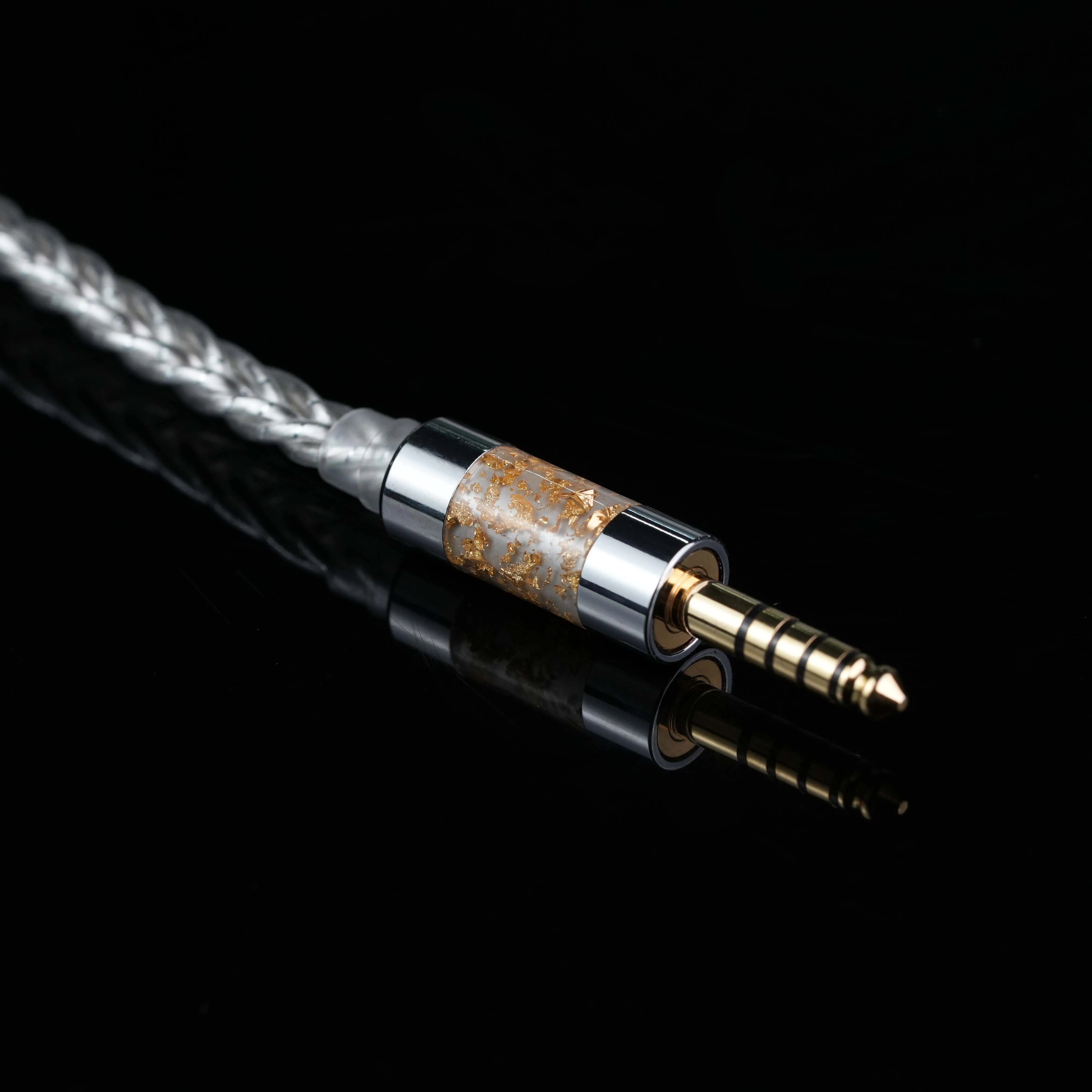 ivipQ-A20 6-core Leeds Pure Silver Palladium + كابل عالي الدقة 7N OCC، مناسب لواجهة MMCX 0.78-pin المزدوج 3.5 مم