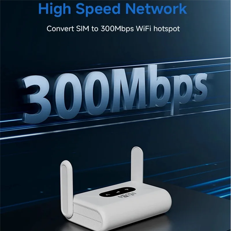 

BTLIFE-Wifi6 Маршрутизатор 4G LTE Портативный 300 Мбит/с 4G Wi-Fi-модем, совместимый с SIM-картами 5G без контактов, вилка стандарта США