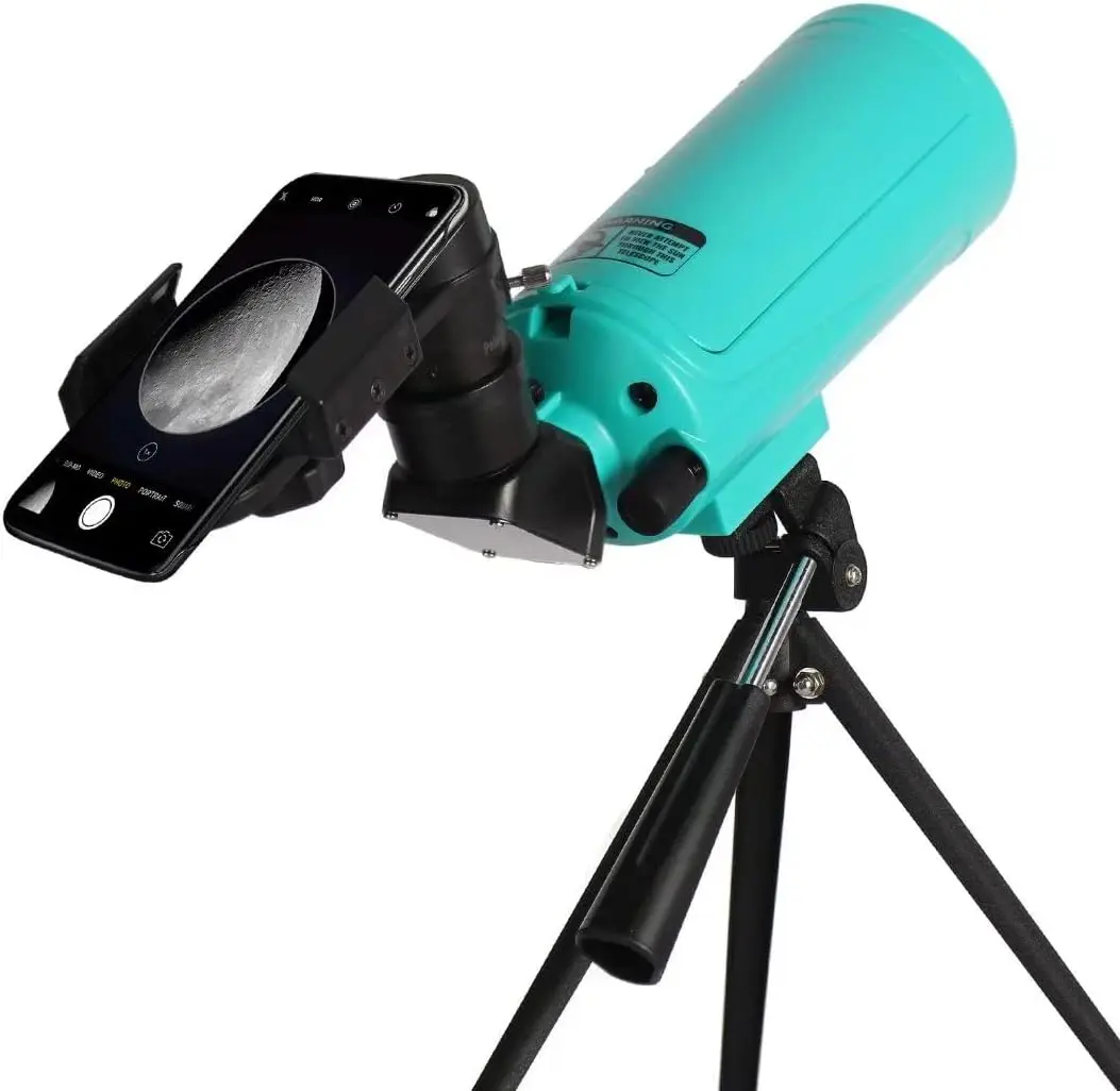 

Telescope for Adults Kids Astronomy Beginners, Sarblue Mak60 Catadioptric Compound Telescope 750x60mm, Compact Portable Travel T