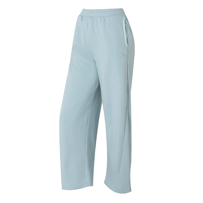 

Puma Casual Outdoorist Women's Knitted Pants Winter New Fleece-Lined Casual Pants Straight-Leg Floor-Length Pants 635729-82