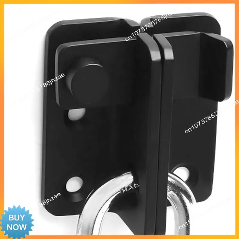 

A10R Flip Latch Sliding Bolt Latch Security Door Lock For Barn Cabinet Pet Cage Garden Bathroom Garage Window Sliding Door