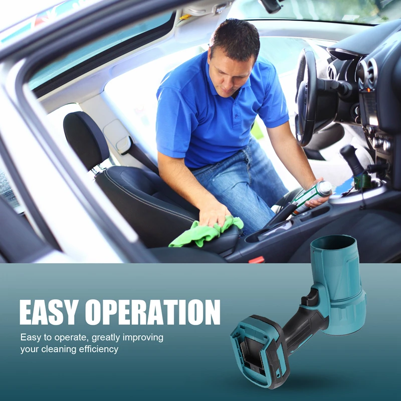 Handheld Ducted Turbofan High Power Jet Fan Car Washer Dust Blower Keyboard Cleaning Tools For Makita Battery