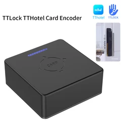 Codificador de tarjetas TTLOCK, Sensor de tarjeta inteligente NFC 13,56 M M1, lector de tarjetas IC, escáner de Chip RFID para sistema TTHotel, Software, Hotel y apartamento