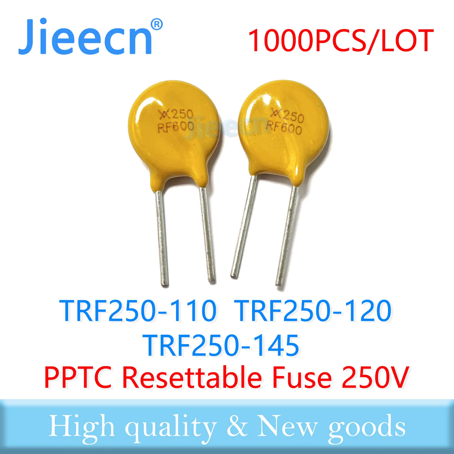 

TRF250-110 TRF250-120 TRF250-145 JK250-110U JK250-120U JK250-145U X250RF110 X250RF120 X250RF145 Resettable Fuse PPTC TRF250