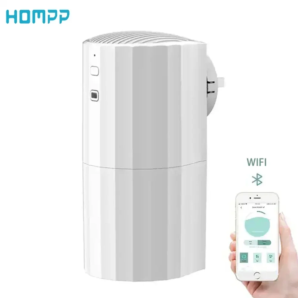Wall Mounted Intelligent Aroma Diffuser 130ml Essential Oil Aromatherapy Machine for Home Hotels Air Freshener Automatic Spray