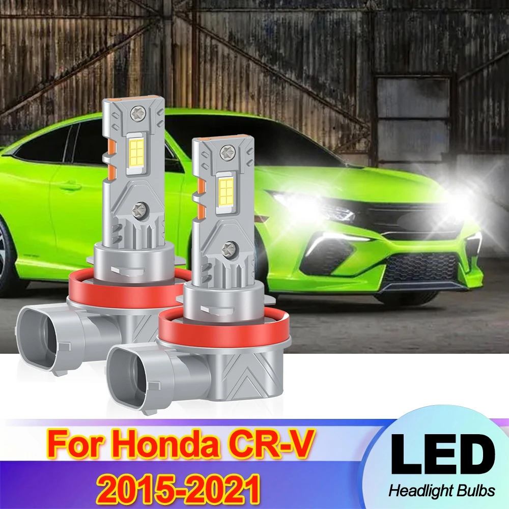 

DC12V H11 светодиодные лампы для фар высокой интенсивности 12000LM автомобильные фары 6000K белые авто передние фары для Honda CR-V 2015-2021