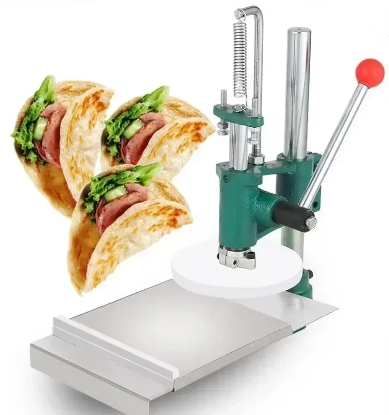 آلة صنع التورتيلا اليدوية للضغط على البيتزا آلة ضغط العجين للبيتزا #4