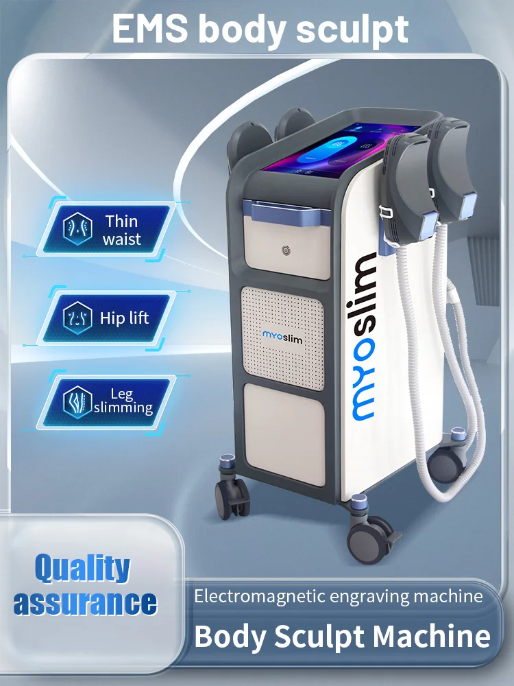 

EMS Body Sculpt 6500w Body Slimming Fat Burning Muscle Sculpting Electromagnetic Muscle Stimulate Therapy Build Muscle Machine