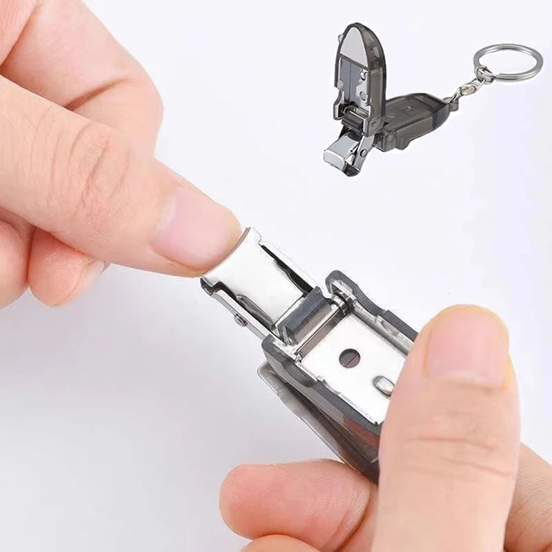 Mini Nail Clipper Nail Accessories And Tools Manicure Scissors Keychain Fingernail Portable Clippers With Nail Files Home Gift