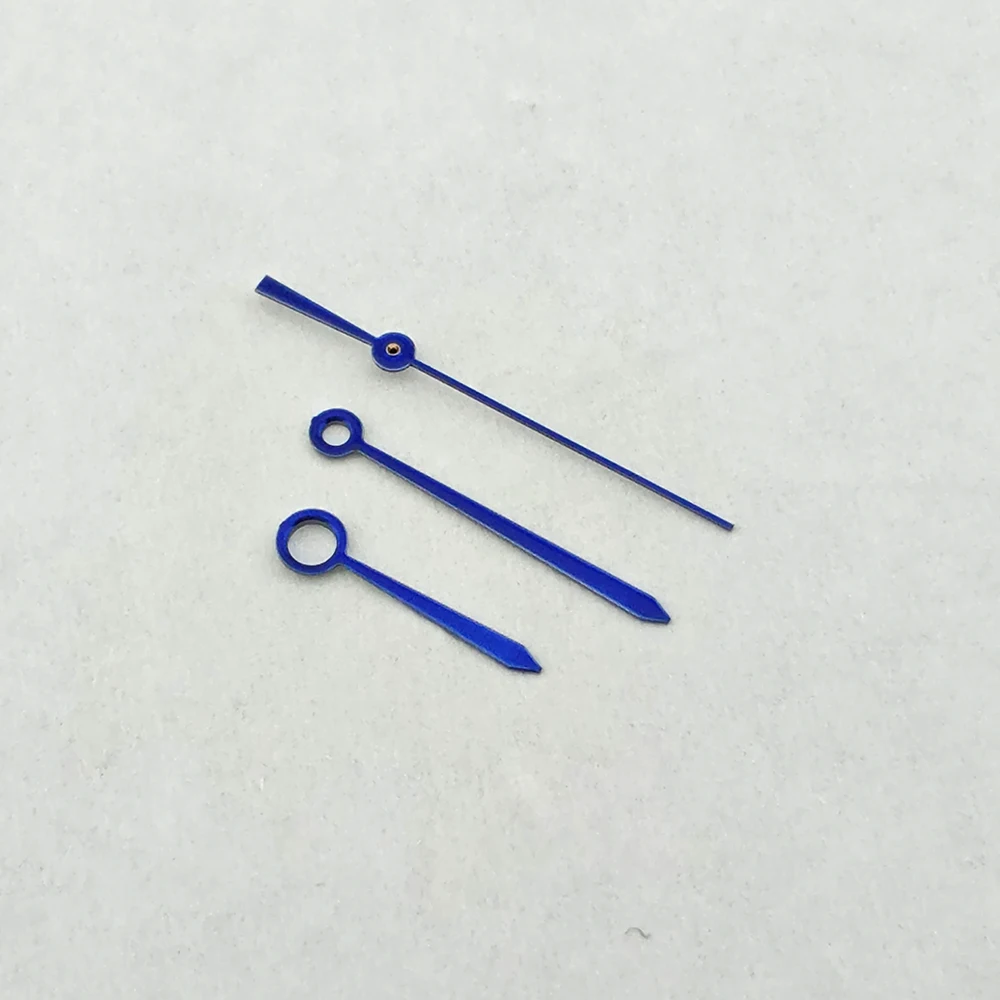 Blue Watch hands NH35 hands without Luminous Watches Needle Watch Parts Repair Parts for Japanese watch part NH35 NH36 Movements