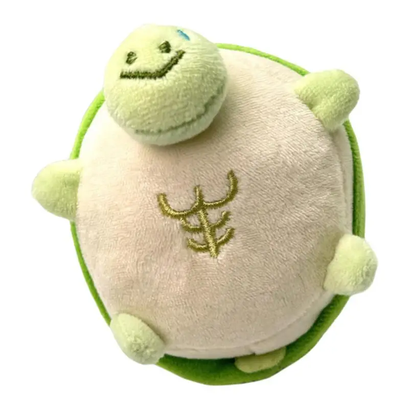 Soft Turtle Puppy Chew Toys Puppy Cleaning Turtle-shaped Chew Toys Bite Resistant Plush Material Dog Toy Supplies For Pets Puppy