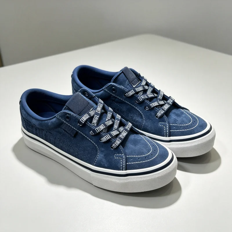 Men Women Couple Low Top Skateboard Shoes Vintage Black White Canvas Sneakers Nonslip Sole Fashion Dailyuse Casual Board Shoes
