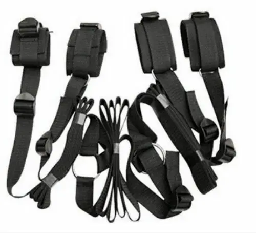 

Couple Handcuffs Bdsm Bondage Set Bed restraint Wrist & Ankle Cuffs Adult cuffs