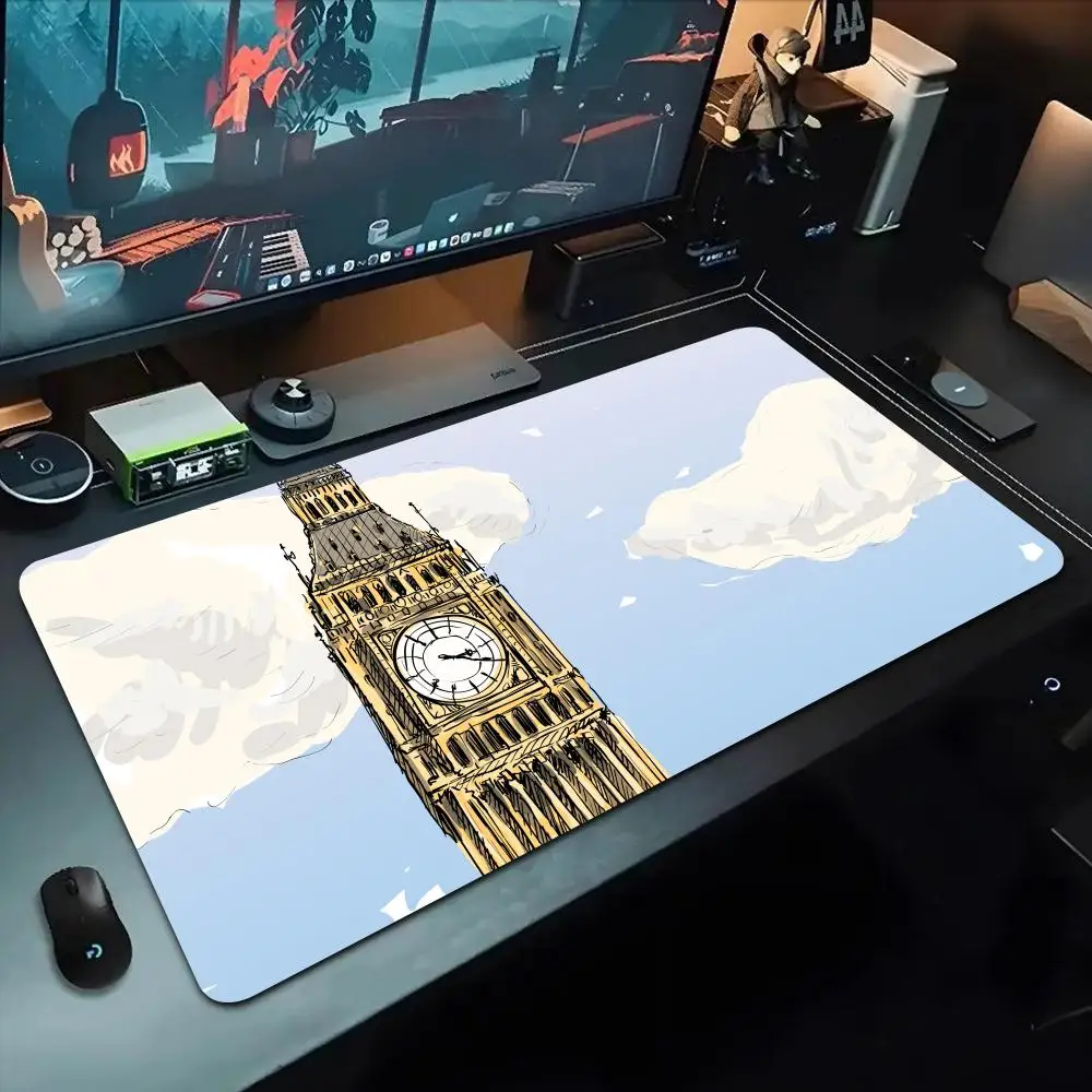 

Big ben Mouse Pad 500X1000 mm Large Gaming Mousepad Gamer XL Rubber Otaku Keyboard Pad Laptop Desk Mat