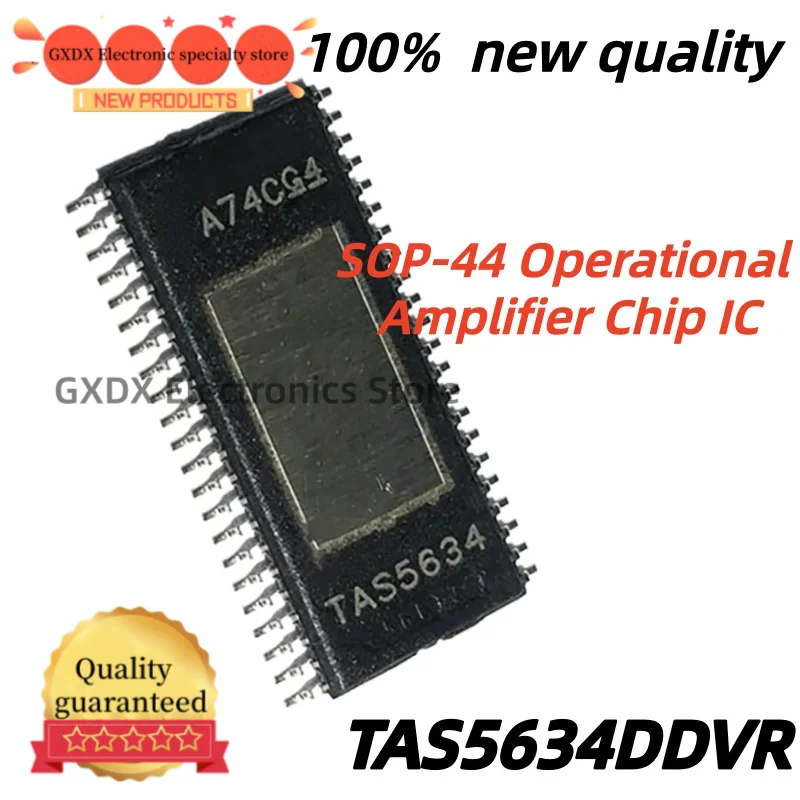 1-5-10unidades/lote 100% nuevo quality SOP44 TAS5634 TAS5634DDVR SOP-44 Operational Amplifier Chip IC Chipset