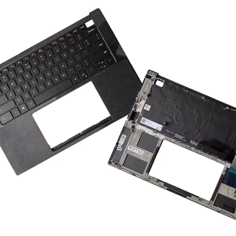 New For XPS 15 9500 9510 Precision 5550 5560 FDQ50 Upper Case Palmrest Cover Touchpad Keyboard Backlight 0DKFWH
