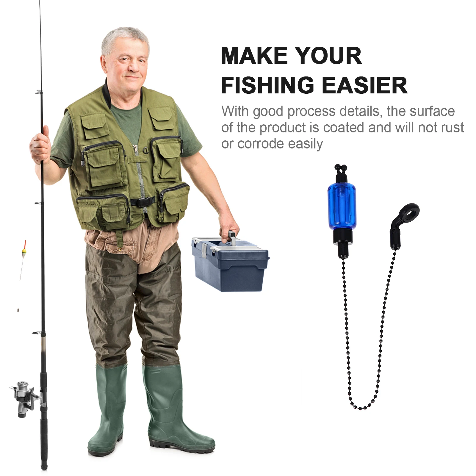 

Fishing Alarm Bite Indicator Shine Gear Equipment Bell Alarms for Carp