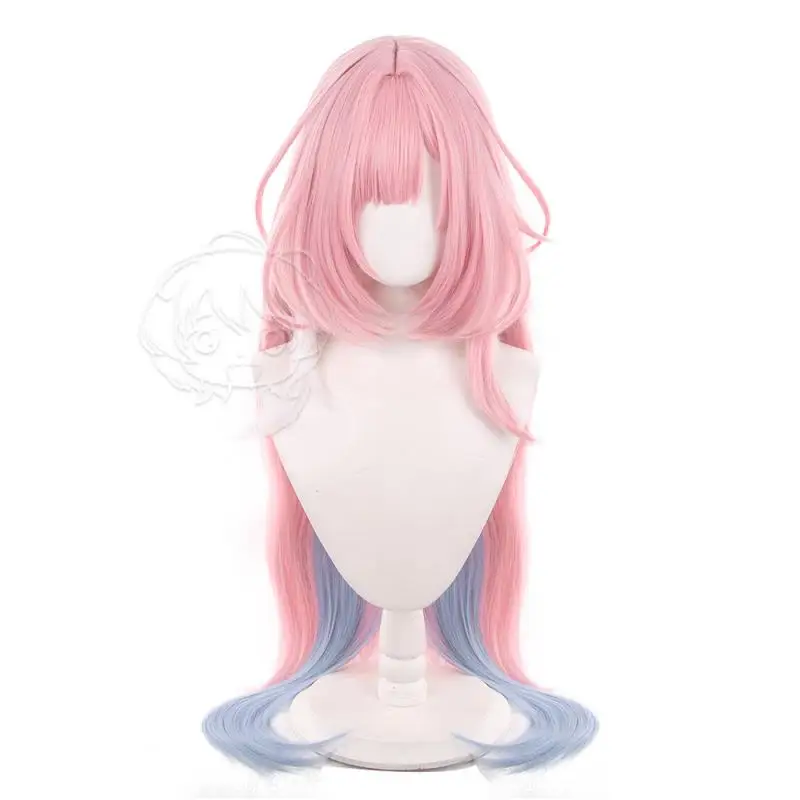 Honkai Star Rail Cyrene Damen Cosplay Perücken Kostüme Kopfbedeckung 100cm Lange Simulierte Kopfhaut Dichte Gemischte Voluminöse Langhaar-Perücken – Detail 3