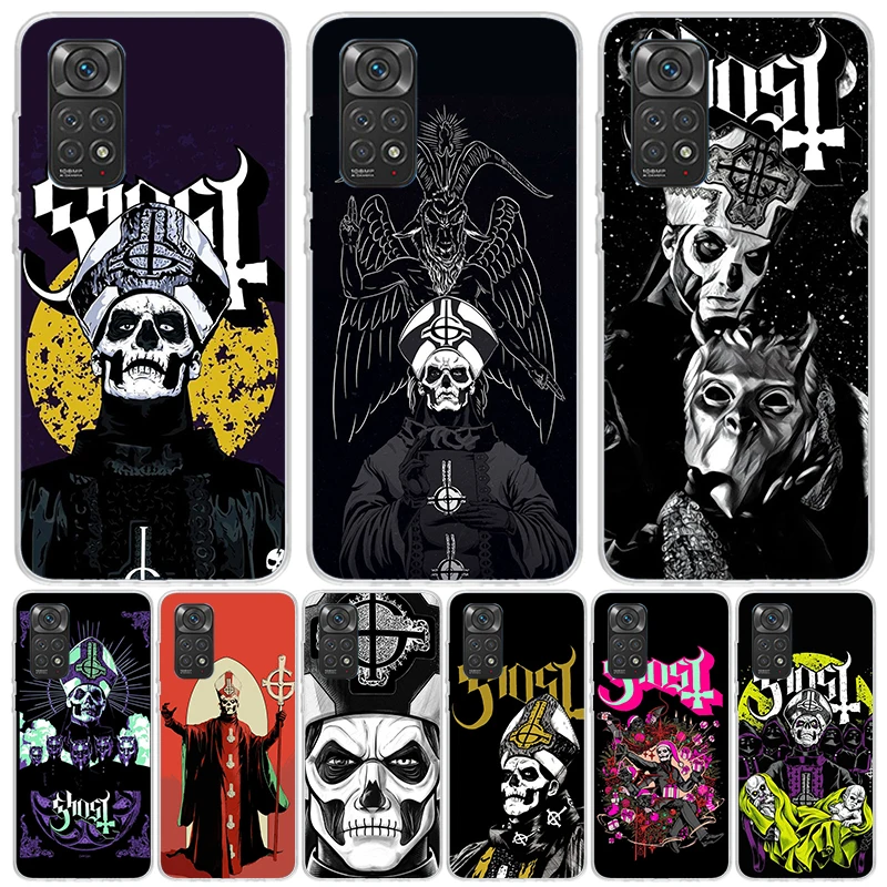 Ghost Papa Emeritus For Xiaomi Redmi Note 13 12 11S 11 10S 10 Pro Phone Case  11T 11E 9S 9 8T 8 7 Plus Fundas Cover Coque Note 1