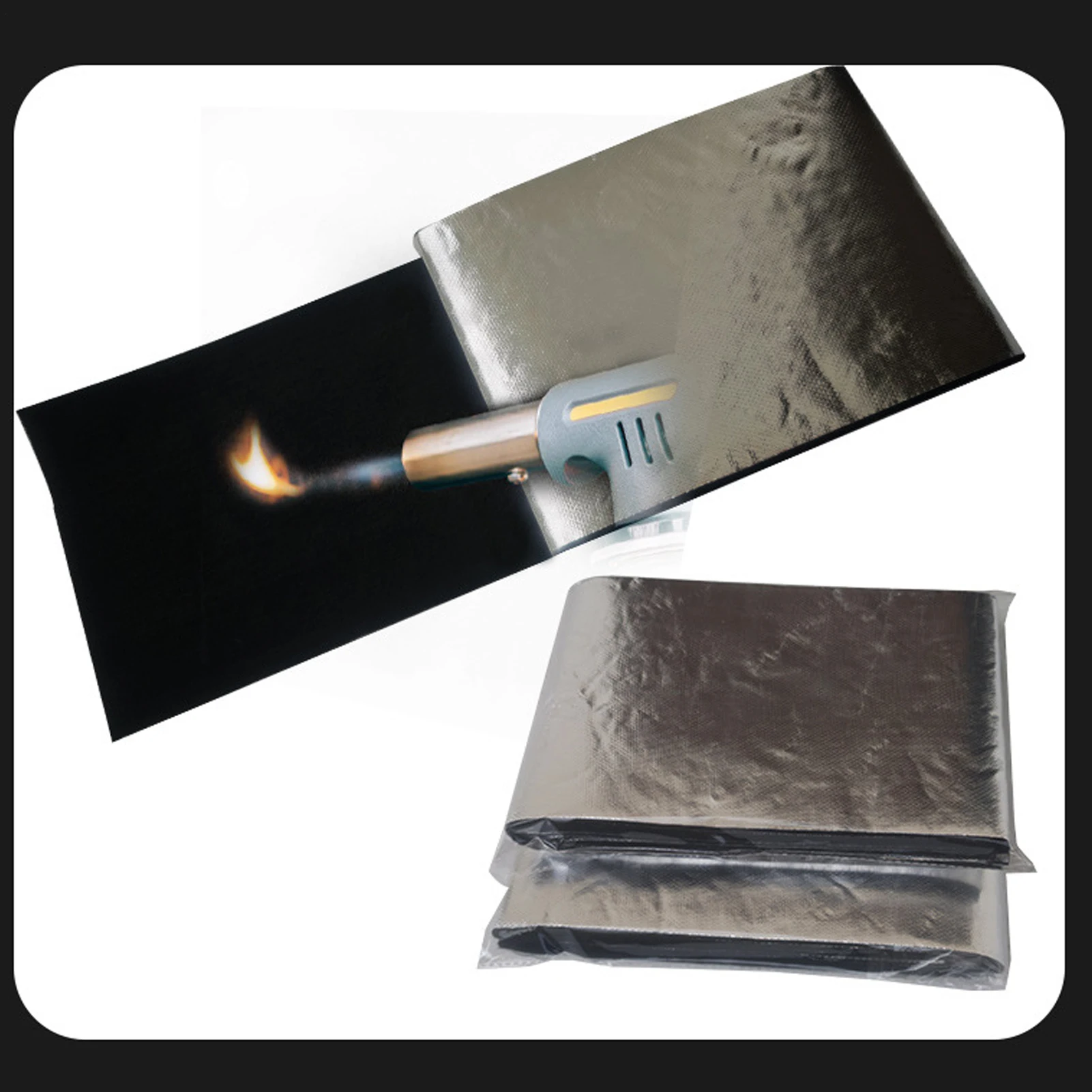 Batterie-Thermoverpackung 40,167,09 Zoll, feuerfester, flexibler Schutz, Batterie-Isolierdecke für Wohnmobil, Anhänger, Boot, Marine, kalt
