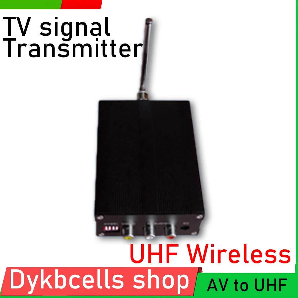 Canais Transmissor do Sinal de tv Uhf Vídeo sem Fio Transmissor Conjunto Top Box para Transmissão de tv av para Uhf tv Pal-d 16