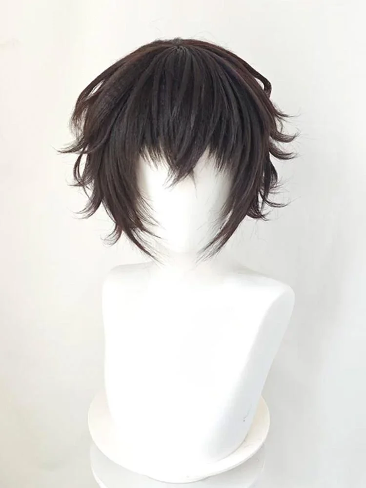 perruque-courte-noire-style-the-noir-bungou-stray-dogs-dazai-osamu-cosplay-perruque-bouclee-personnalisee-nakahara-chuuya-nakajima-atsushi