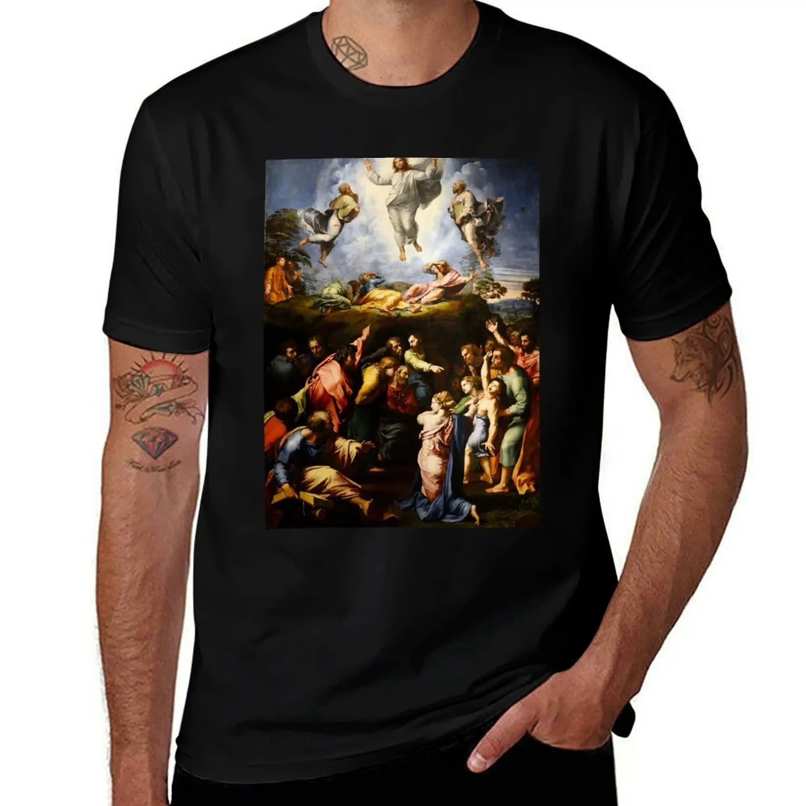 Raffaello Sanzio da Urbino Transfiguration, 1520 T-Shirt tees basketball graphic tees cute tops quick drying mens clothes