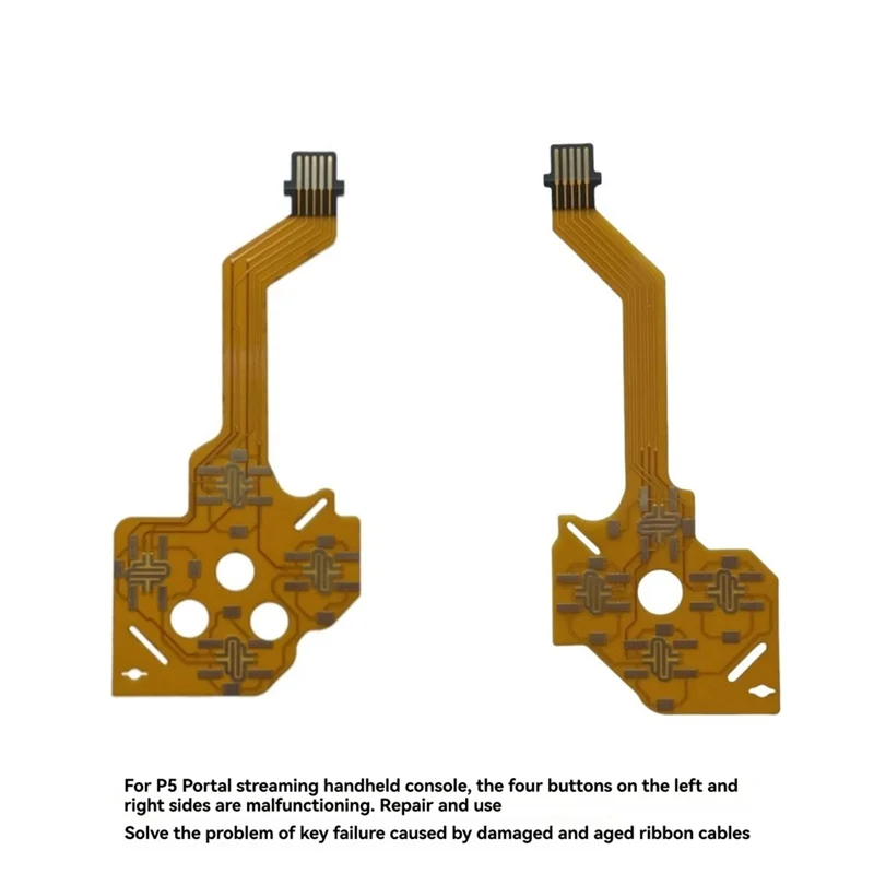 DIGIT-para PS5 Portal controlador de juego botón accesorios de reparación de fallos L/R Cable FPC para PS5 Portal FPC Cable de botón