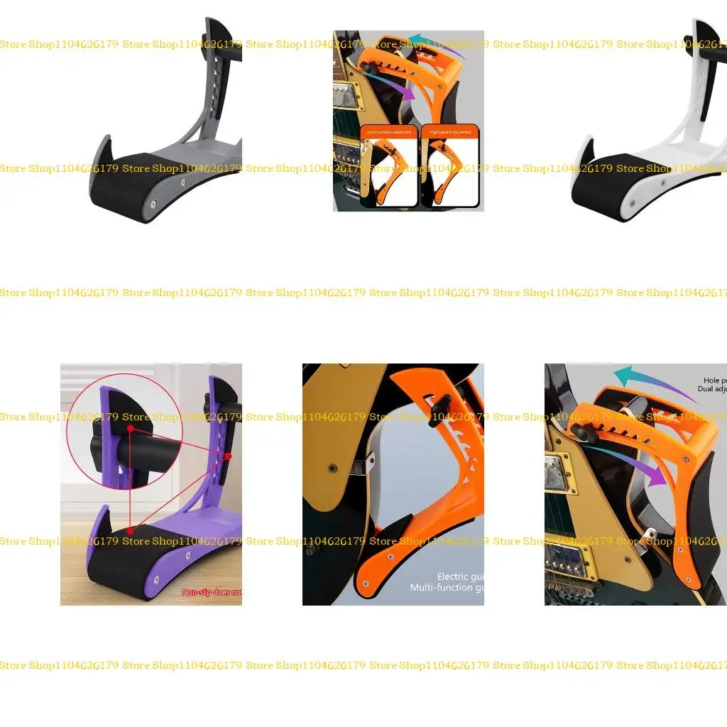 

A1A2 Mini Size Guitar Foot Stool Stage Performances Tool Easyly Guitar Support