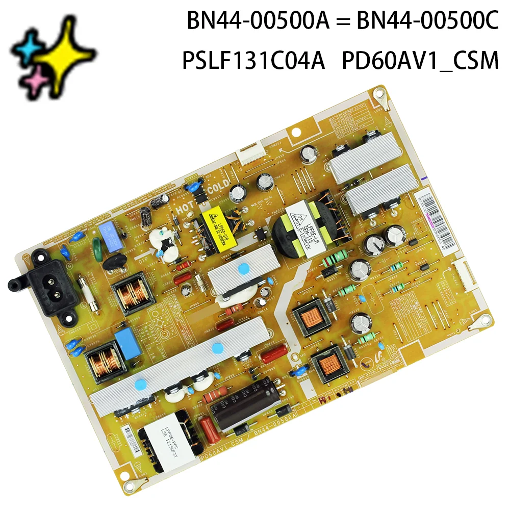 

BN44-00500A = BN44-00500C PD60AV1_CSM Power Supply Board/LED is for UN60EH6000F UN60EH6050F UN60EH6003F UA60EH6000R UE60EH8000K