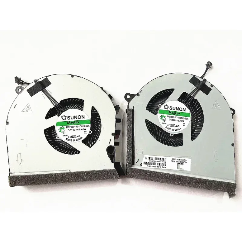 Nieuwe Cpu Gpu Fan Voor Hp Voorteken 17-Cb TPN-C144 Gtx MG75091V1-1C020-S9A MG75091V1-1C010-S9A