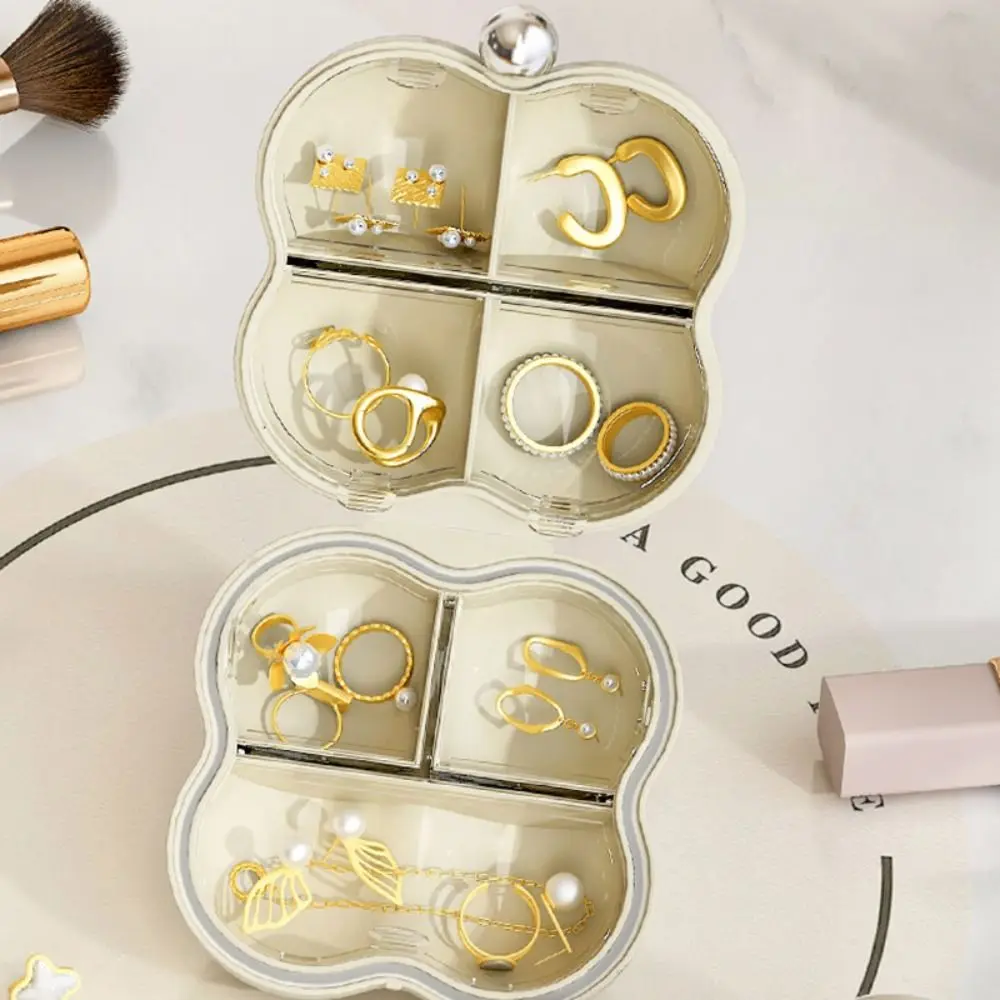 صندوق تخزين حبوب منع الحمل مكون من 7 شبكات، علبة حبوب بلاستيكية مقاومة للغبار، موزع حبوب أسبوعي للمنزل