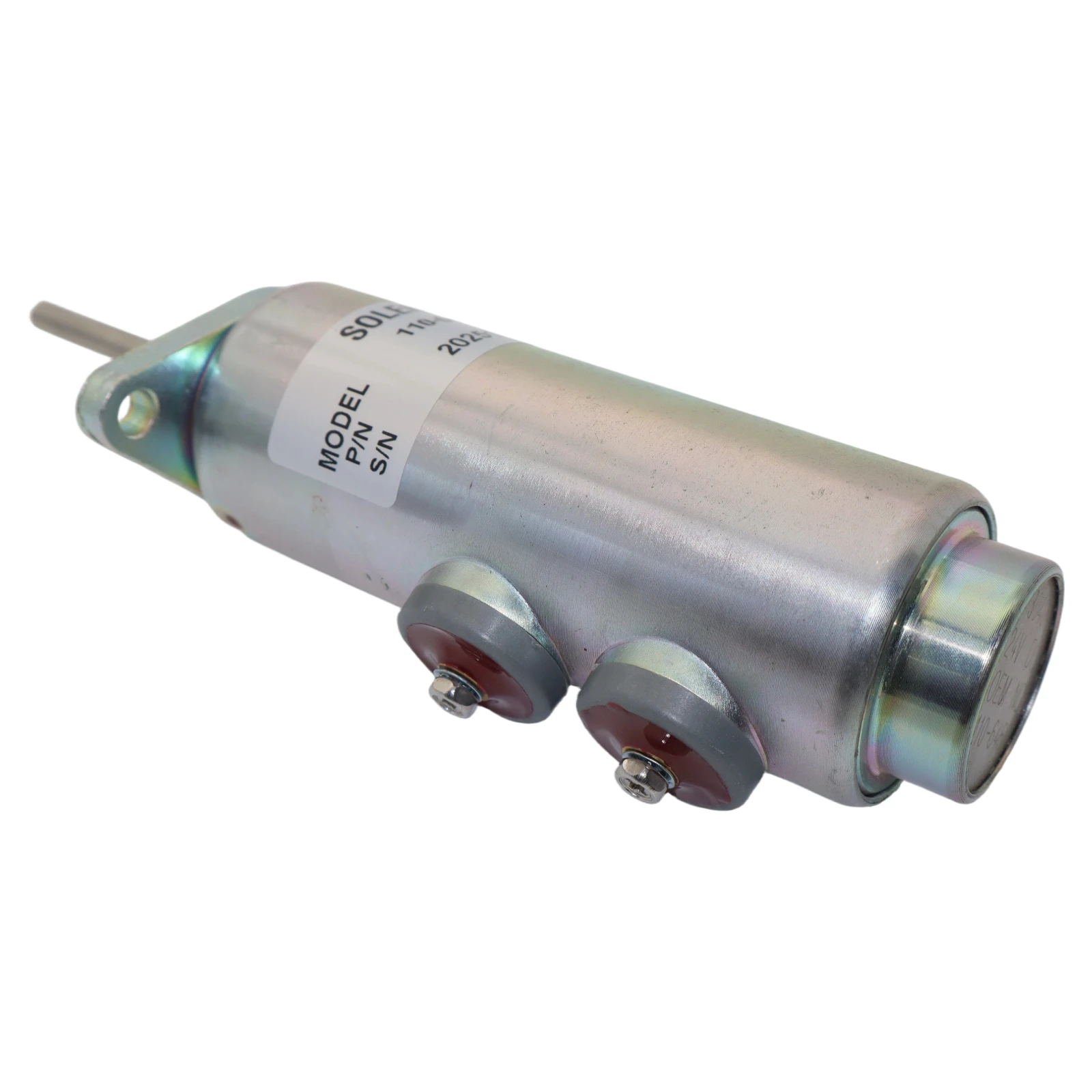 110-6465 1106465 24V Shut-Off Solenoid Valve For Caterpillar CAT  3406B 3304 3306 3406B 3406C 3304B 3306B Engines - Industrial