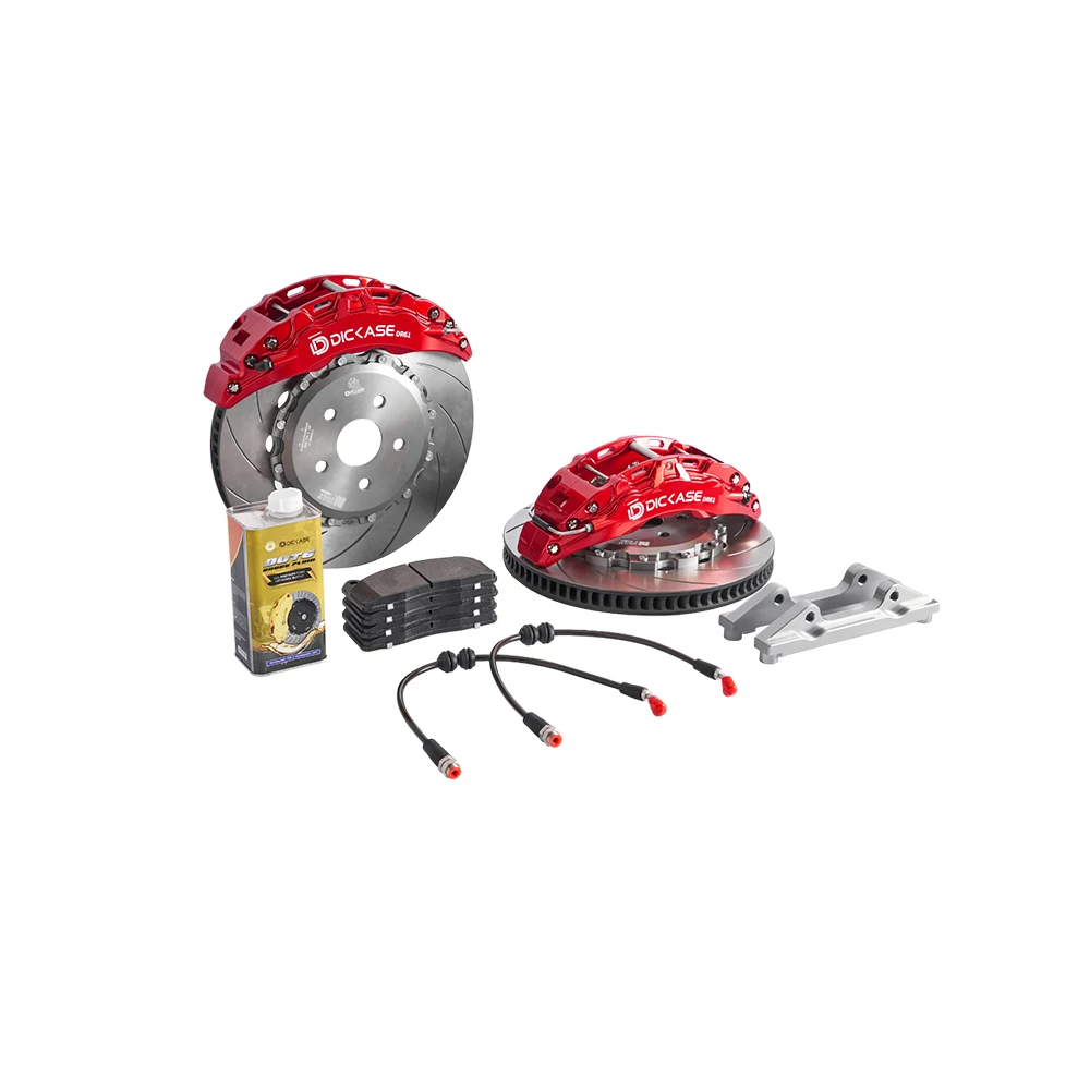 Front full brake kit red color 4 piston  dr4 caliper with 330mm brake disc for bmw mini f56 17inch