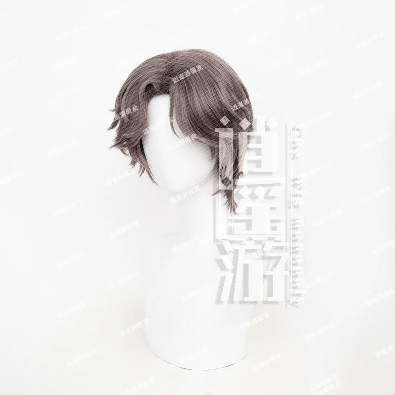Beyond the World Yi Yu Cosplay Wig Fluffy Top Middle Part Youth Hair Halloween Gift