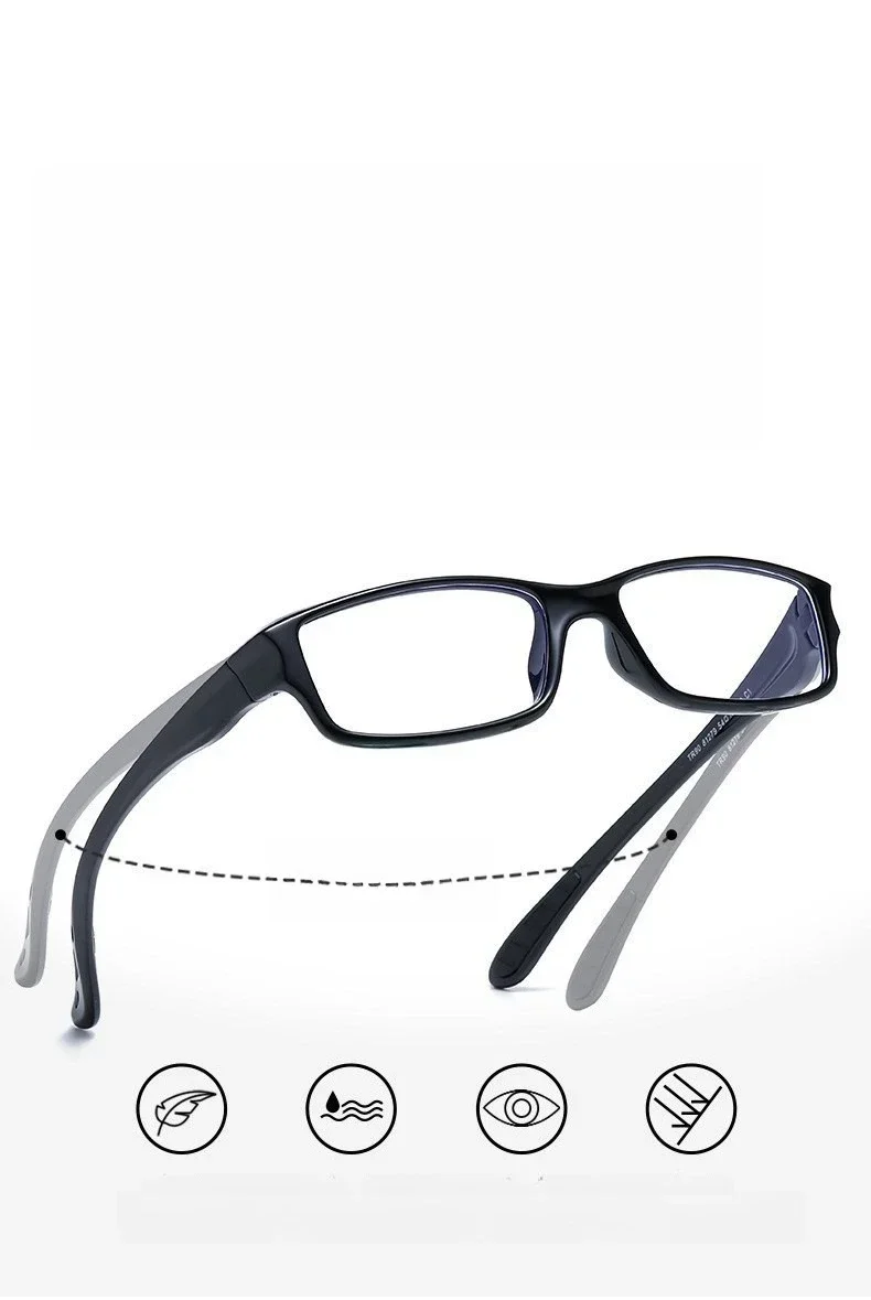 Sportliche photochrome Lesebrille für Damen und Herren, Vintage-Farbwechsel, progressive multifokale Presbyopie-Brille – Detail 4