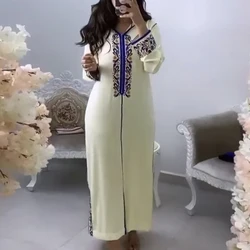 Jellaba Dress Women hijab Embroidery Floral Kaftan Dubai 2023 Hooded Summer Fashion Elegant Long Dresses Robe Femme Moroccan