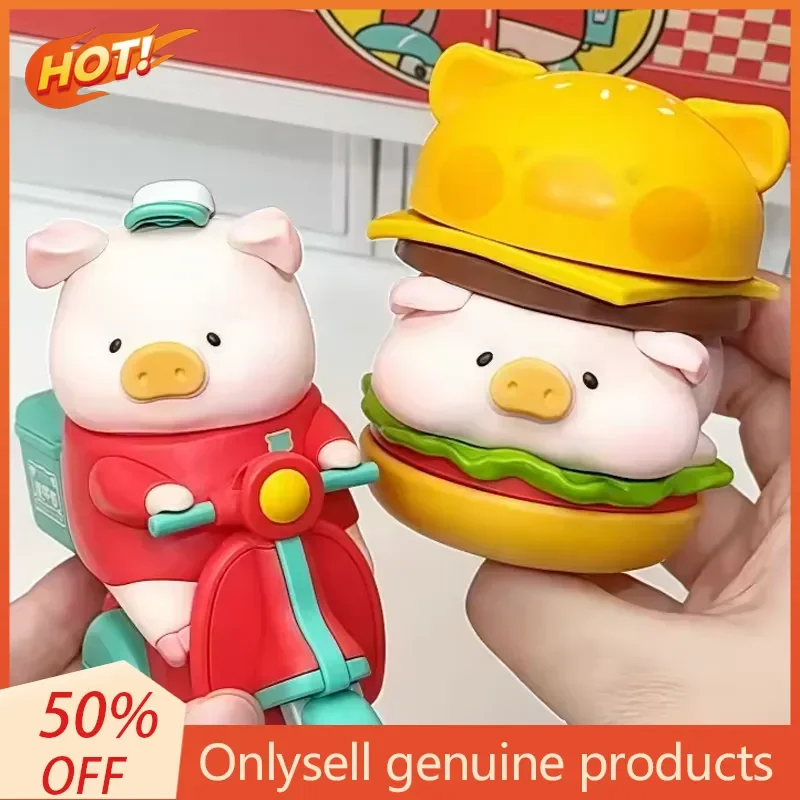 

Toyzeroplus Lulu The Piggy Burgers Series подвижная слепая коробка Kawaii фигурка-сюрприз подарок на день рождения для детей и коллекционеров