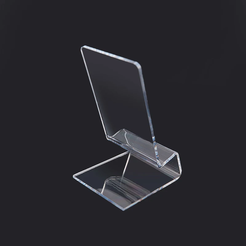 Acrylic Plastic Transparent Stand Shelf Window Counter Display Showcase For PSV Game Console Phone Holder Tablet Bracket Tray