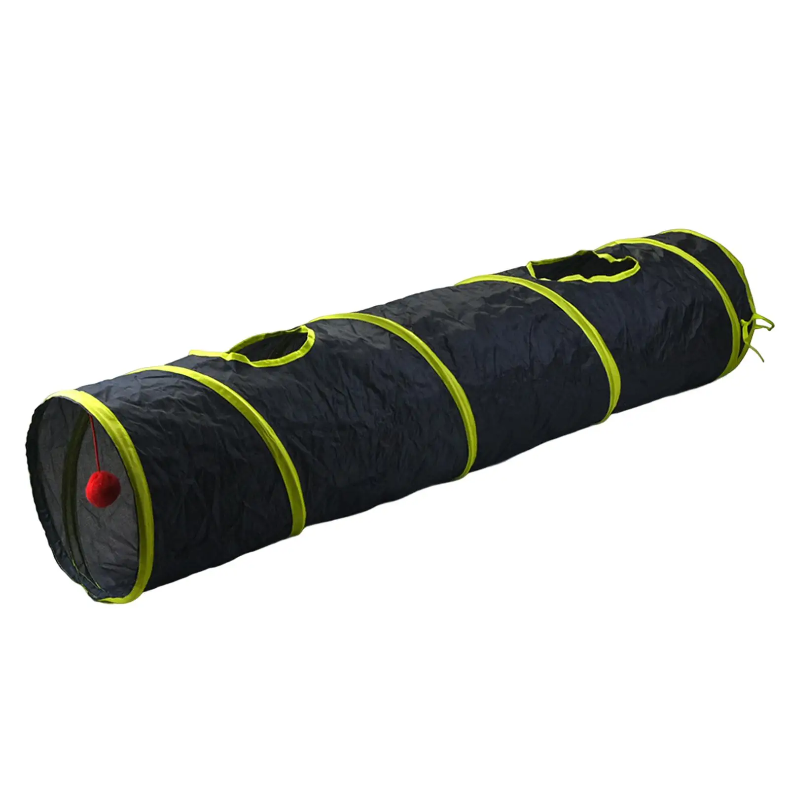 Tube tunnel pliable pour chat, tente de jeu, entraînement à l'agilité, jouet portable pour chats