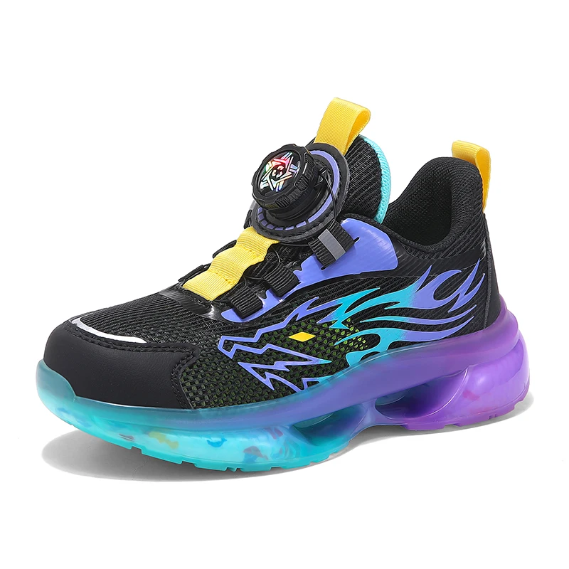 

Children Sports Shoes Boy Sneakers Mesh Summer Breathable Kids Casual Shoes Boy Running Tennis Sneaker Lightweight Comfort