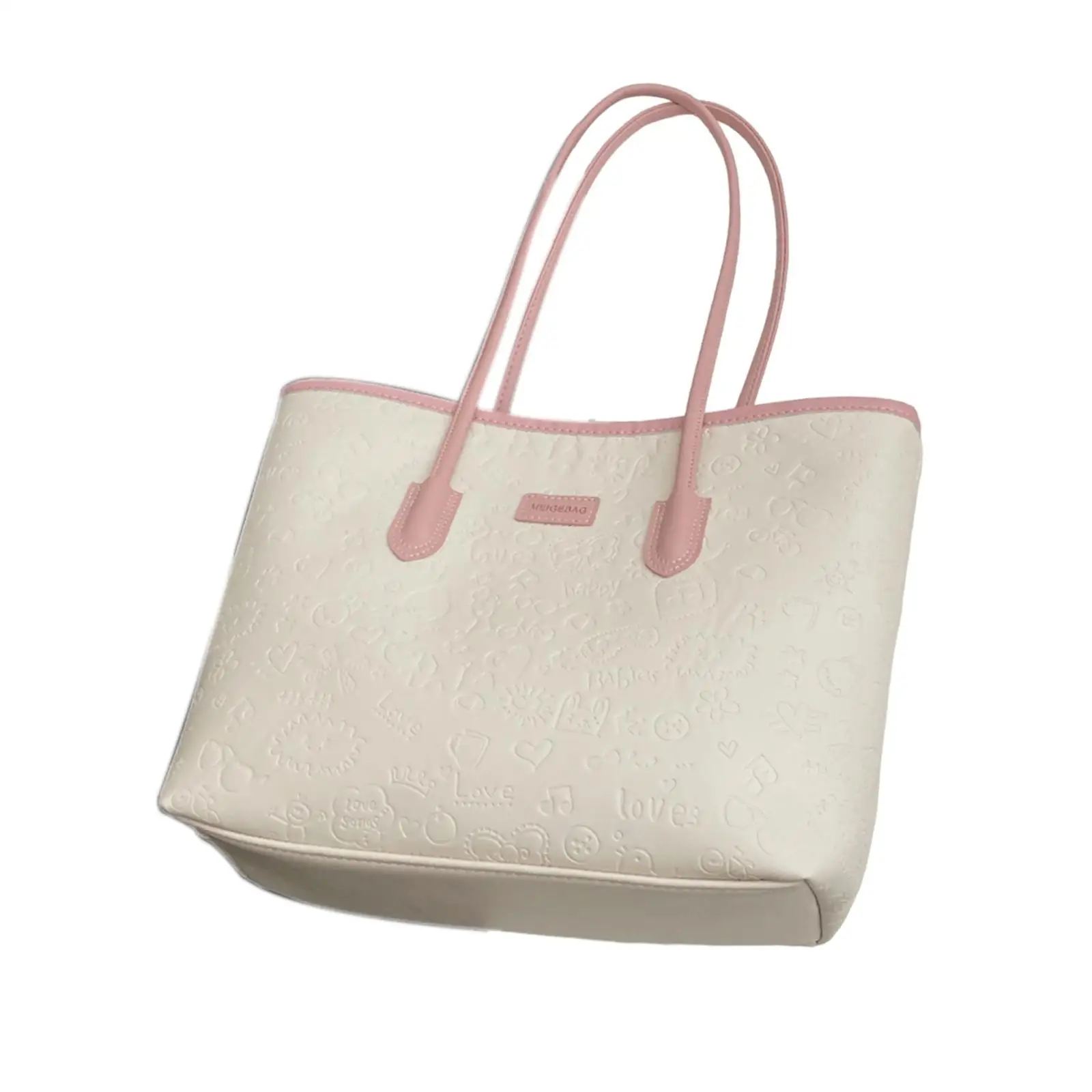 Women Tote Bag PU Leather Fashion Purse Handbag for Dating Working Outdoor image 2